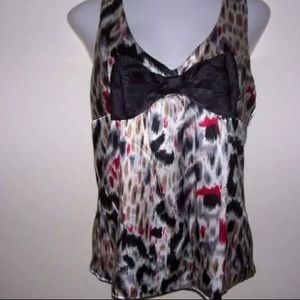 Satin Look Cami Tank Lined size Large